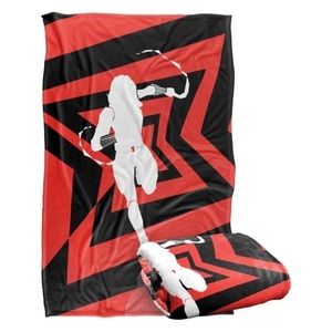 Marvel Black Widow Silhouette Throw Blanket